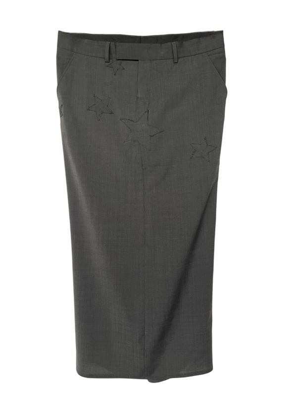 Converted straight skirt