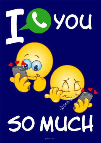 Poster 'I app you so much'