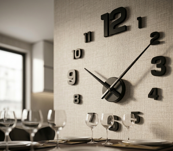 Reloj de pared de interior Domus.