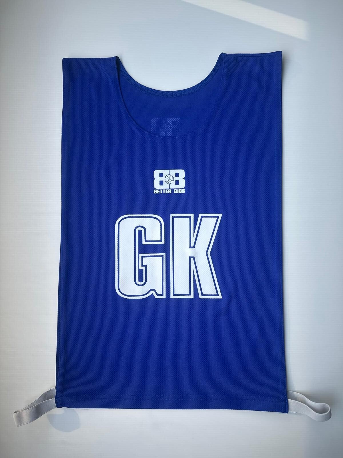Royal Blue with White Lettering