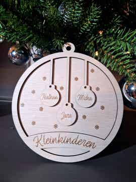Kerstbal FAMILIE