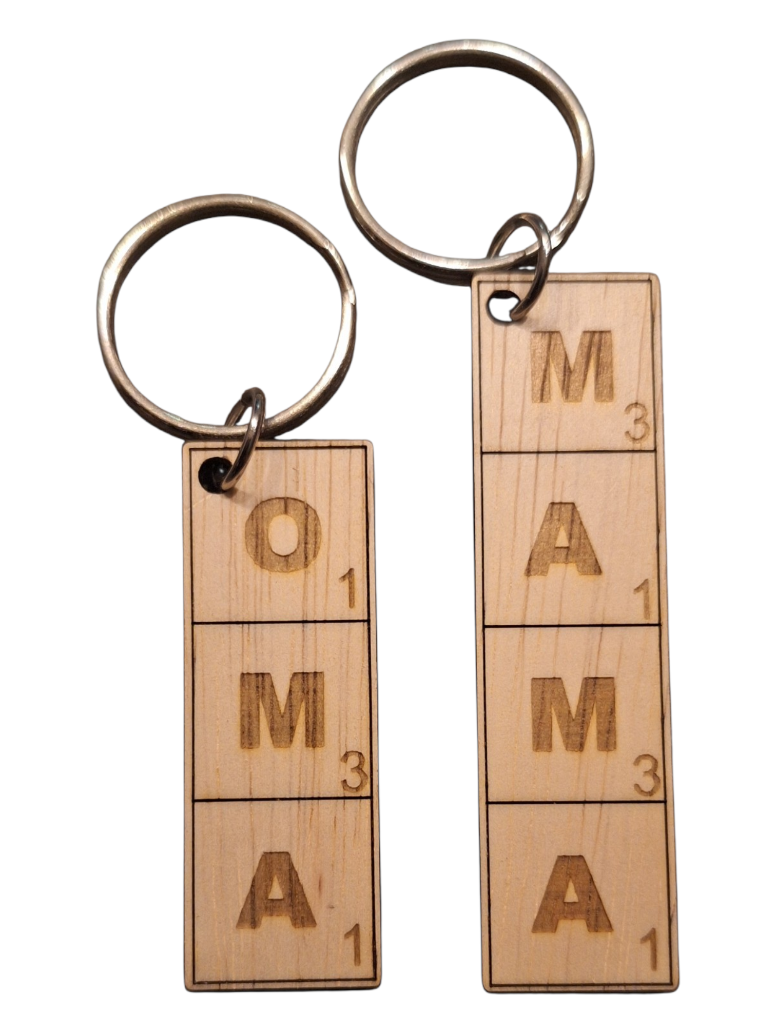 Sleutelhanger SCRABBLE mama / oma