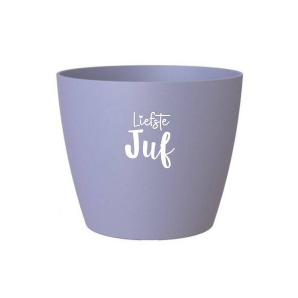Bloempot LIEFSTE juf