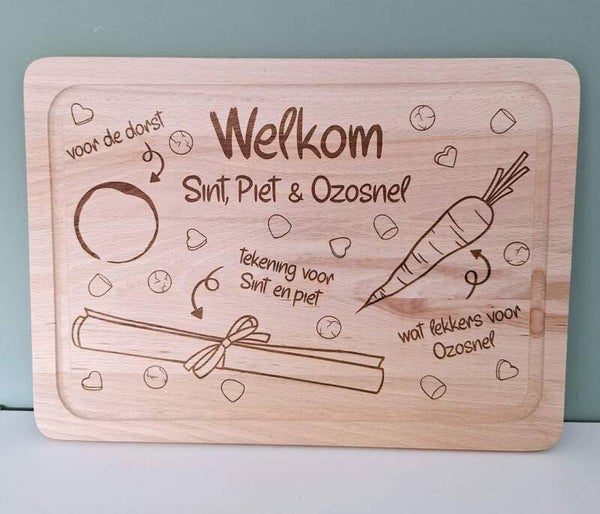Borrelplank SINTERKLAAS