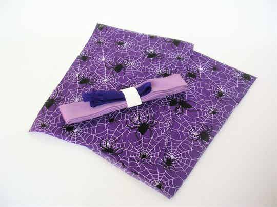 MINI FLAGS DIY BUNTING KIT SPIDERS & WEBS