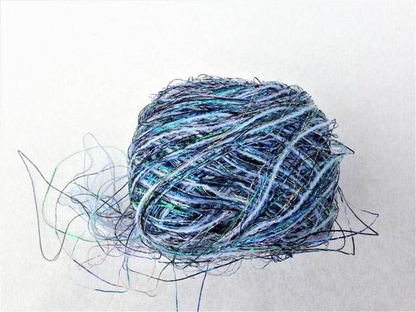 SPARKLY with BLUE BALL-FF-19