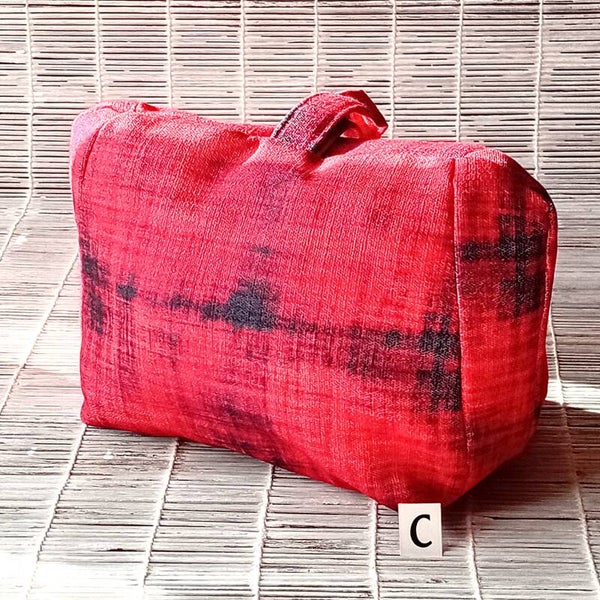 RED GREY DOORSTOPS - C,  B