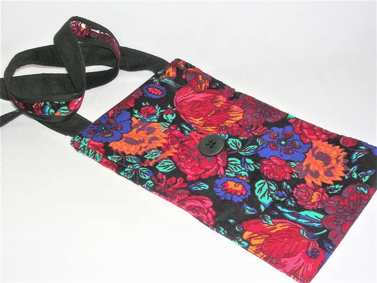 BRIGHT FLORAL SMALL BAG D