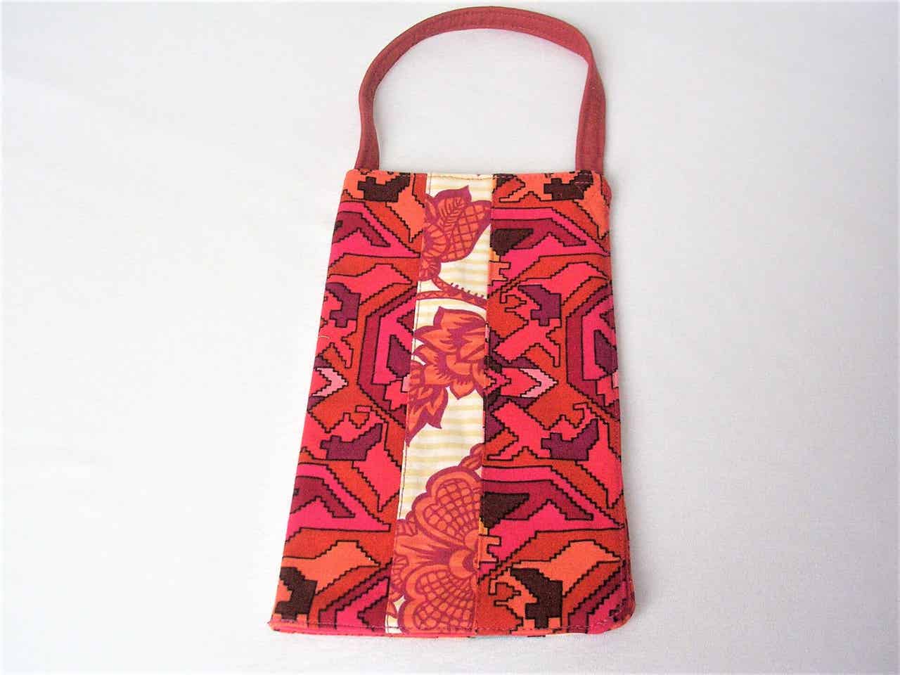 SMALL PATCHWORK BAG ORANGE SP 9