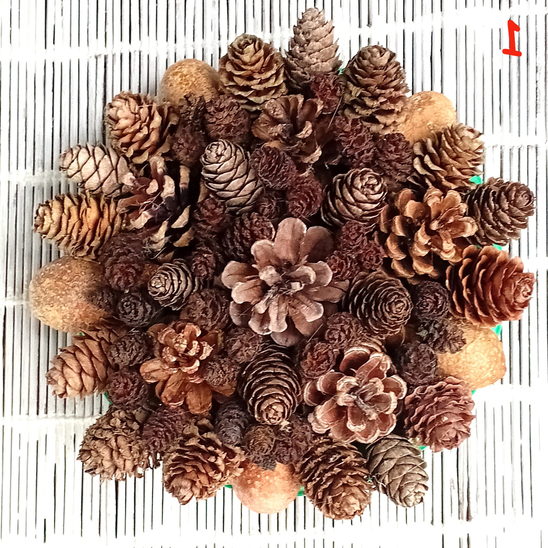 SMALL CONE WREATH 'ROUNDELS'