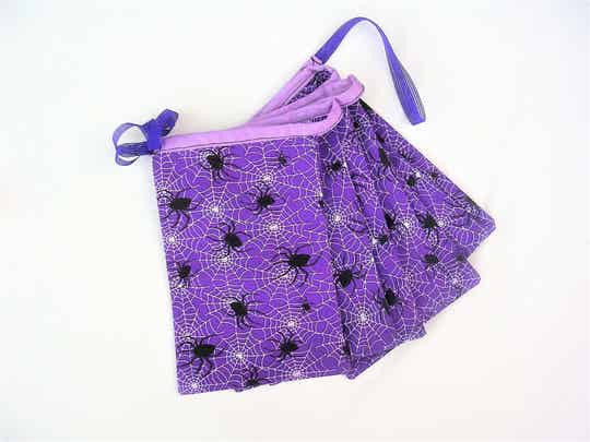 SPIDERS & WEBS THEMED BUNTING FLAGS
