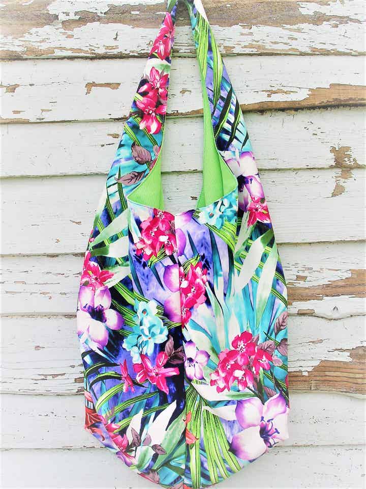 SLOUCH FLORAL BAG