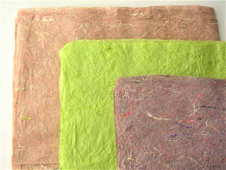 HANDMADE PAPER SHEETS Pack B