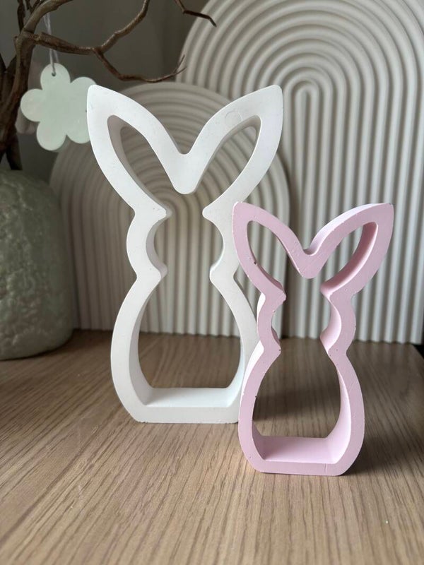 Duo de lapins ajourés