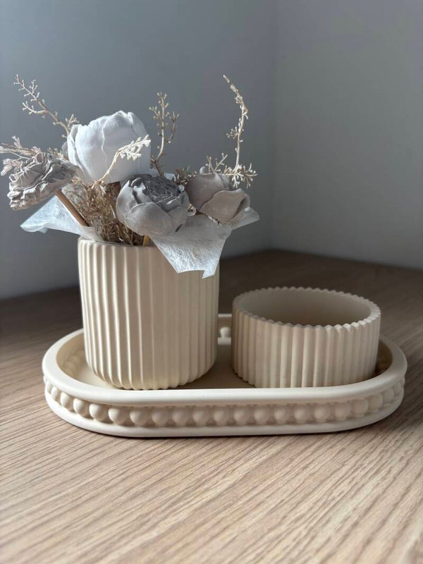 Ensemble fleur de sable