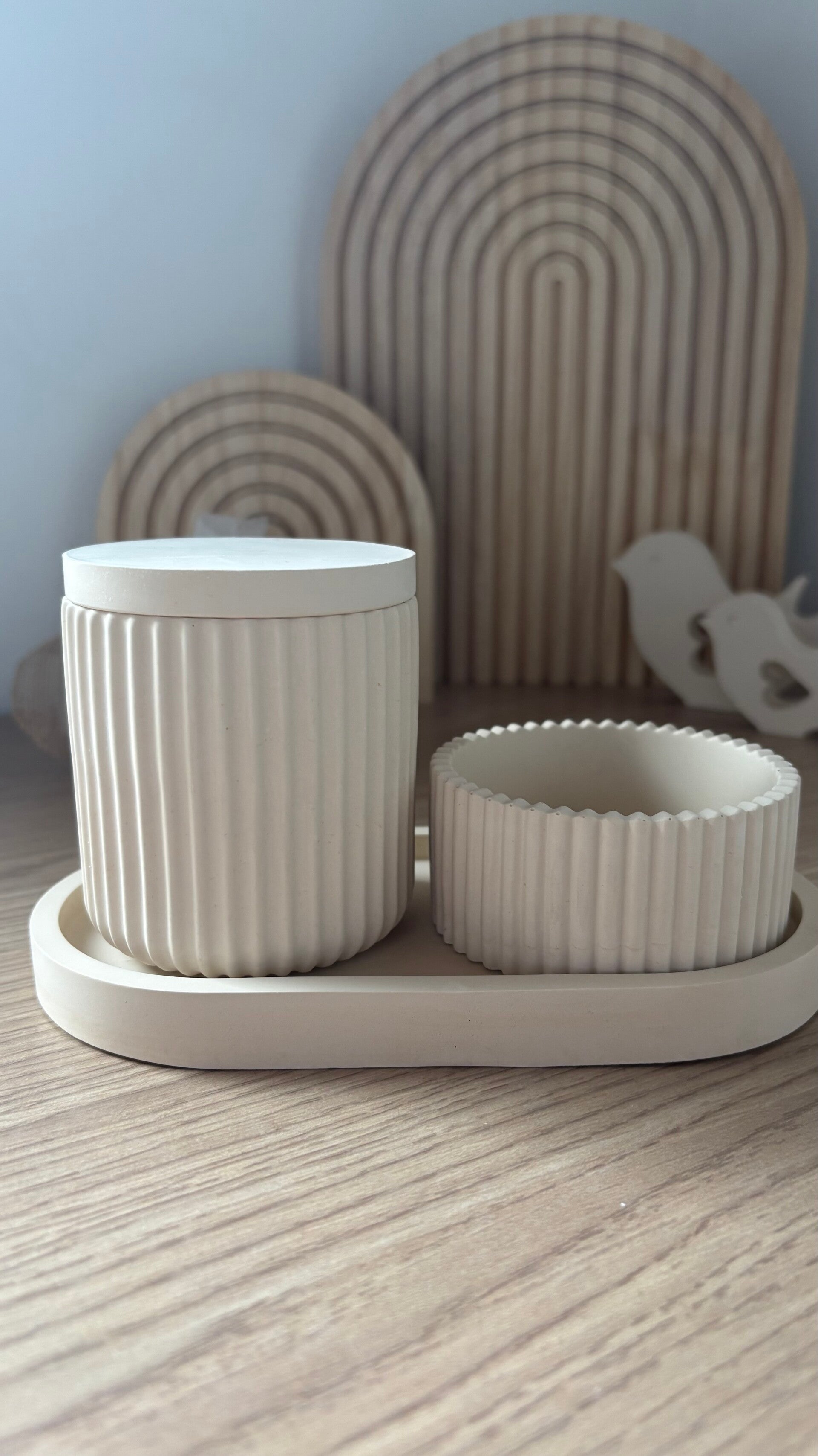 Ensemble canelé