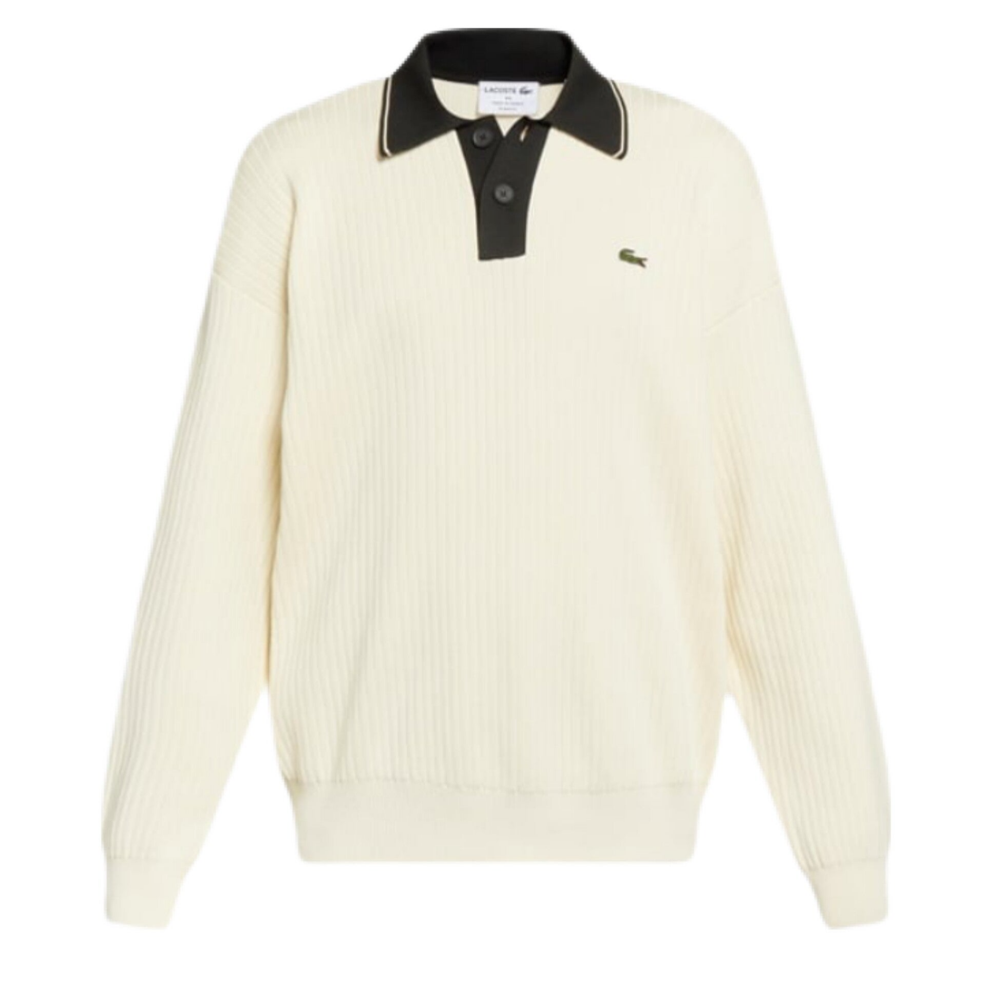 Lacoste® Strickpolo Weiß