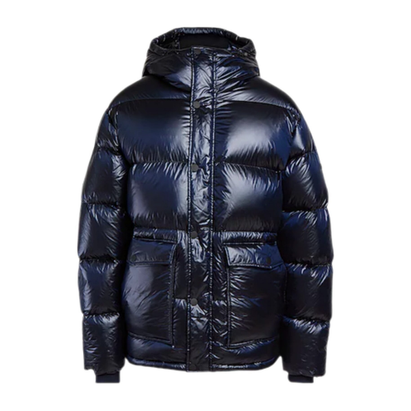 Daunenjacke EA7 Emporio Armani Nachtblau