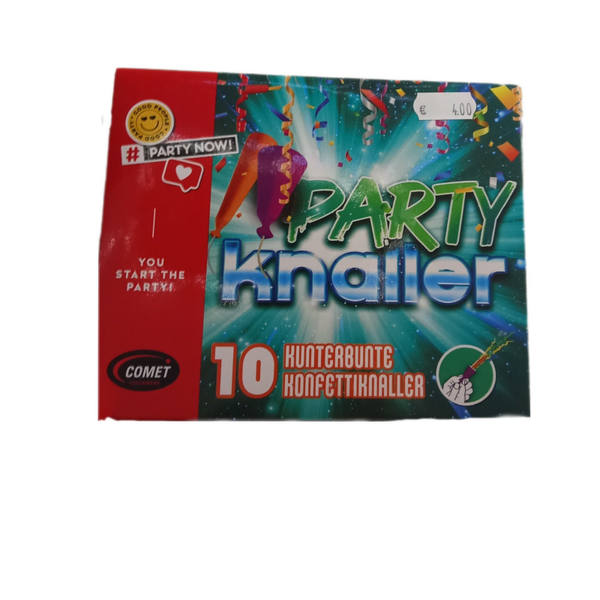 Konfektknaller von Comet F1, Party Popper