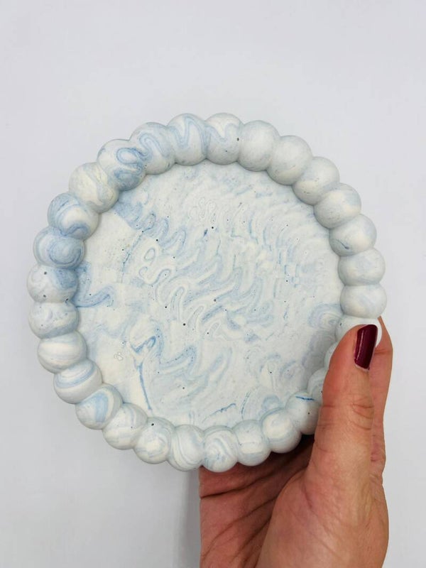 Vide poche bulle bleu