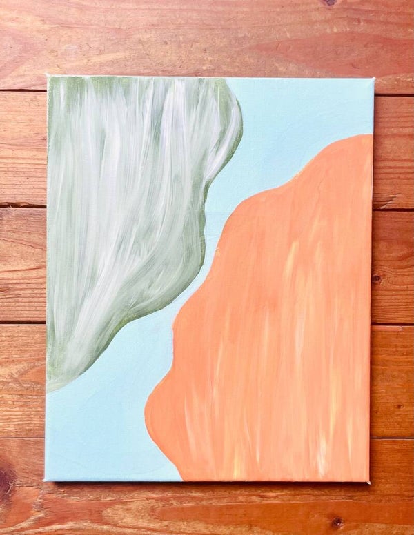 Toile colorée