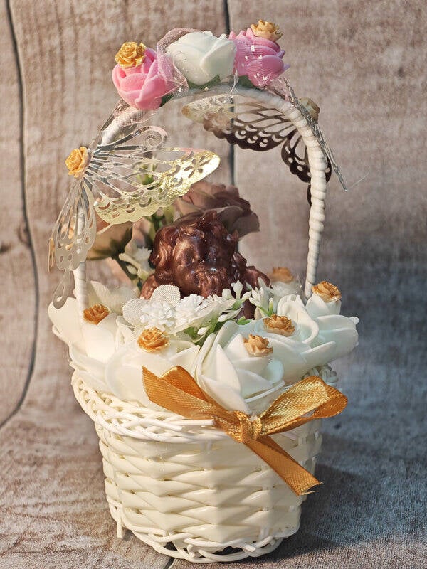 ✨ Petit panier avec petit ange