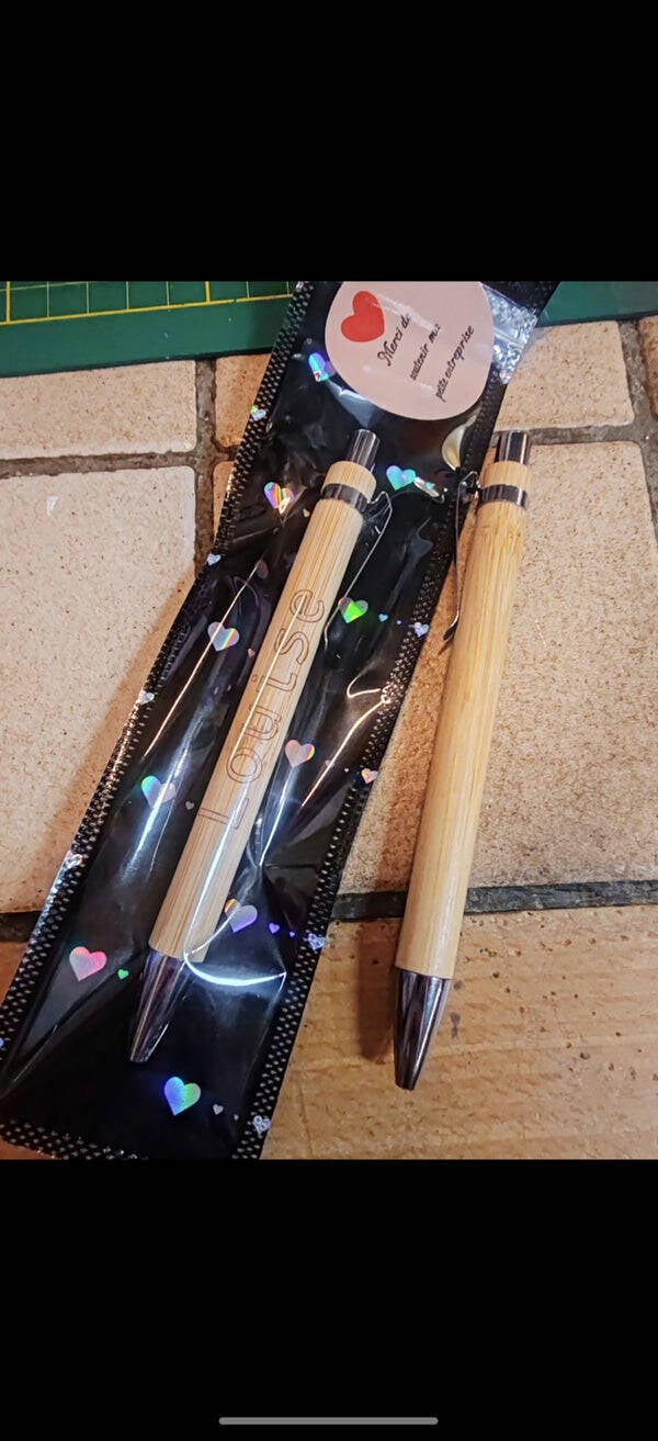 🖋️ Stylo en Bois Personnalisé