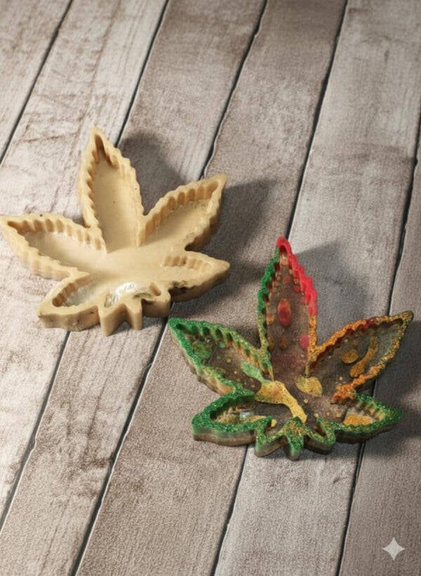 🌿 Vide-Poche "Green Leaf"