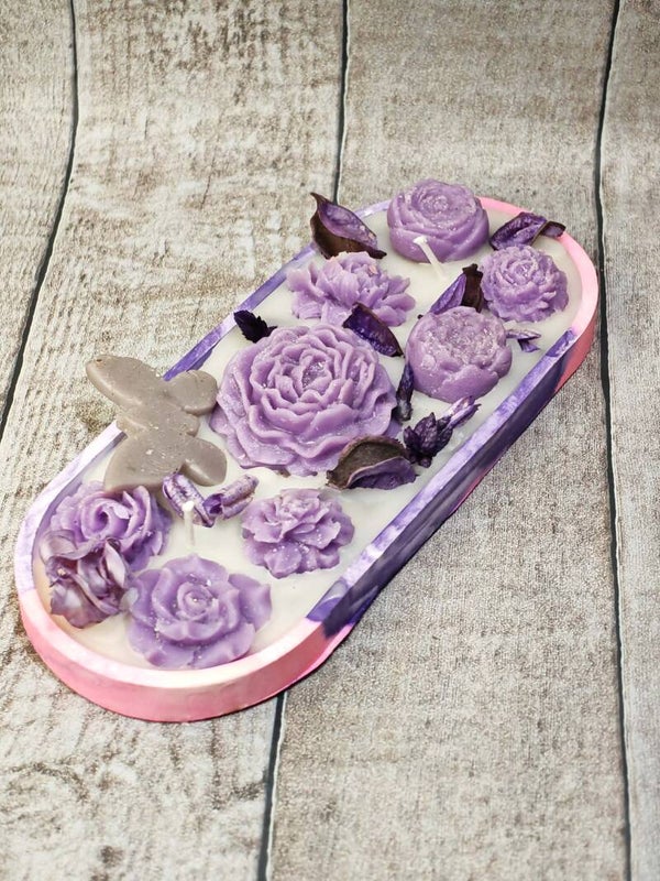 🌸Plateau Artisanal & Bougies Gourmandes🌸