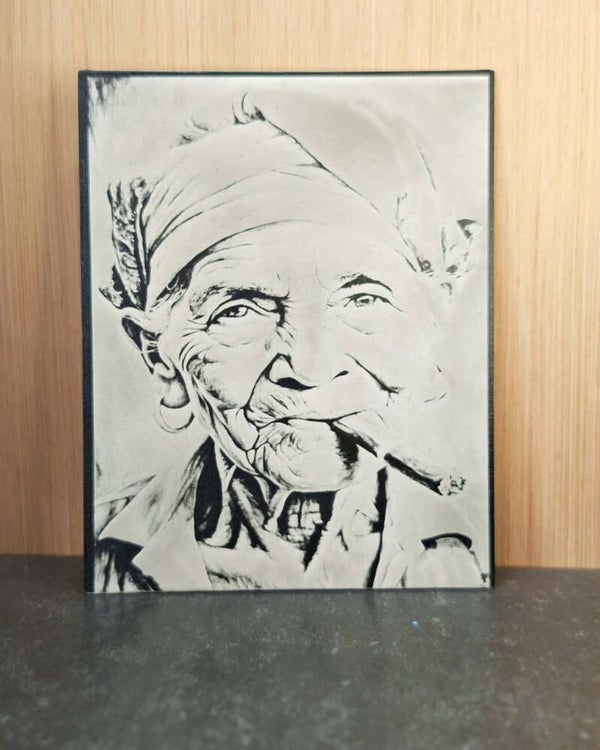 ​🎨 Une Œuvre Unique, Gravée dans le Détail