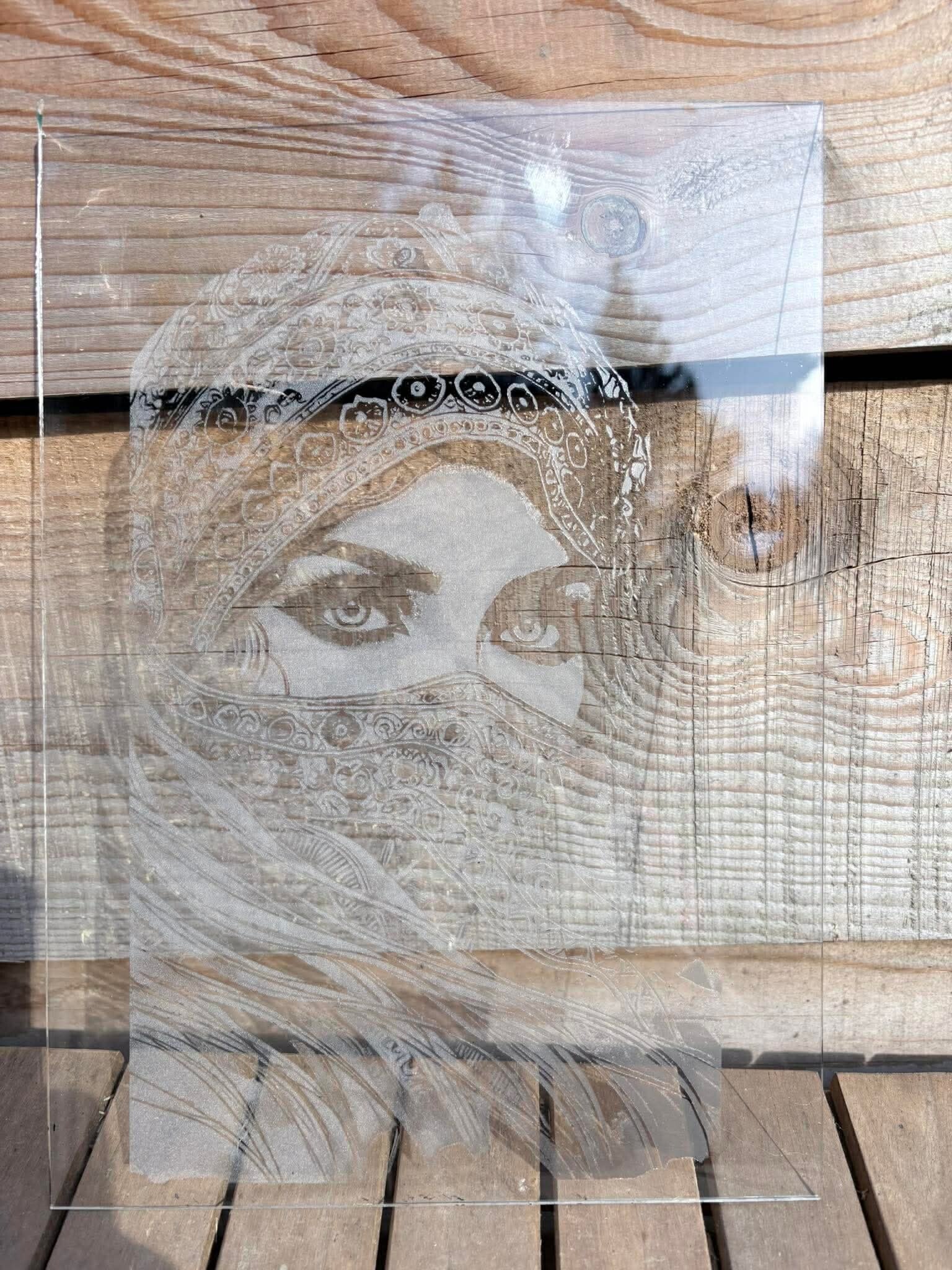 Gravure sur verre