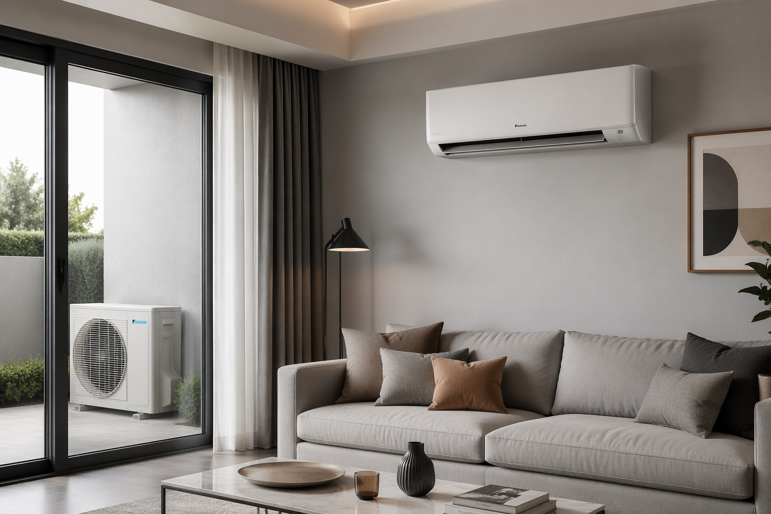 Pose de climatisation par Luxxelec à Ollioules