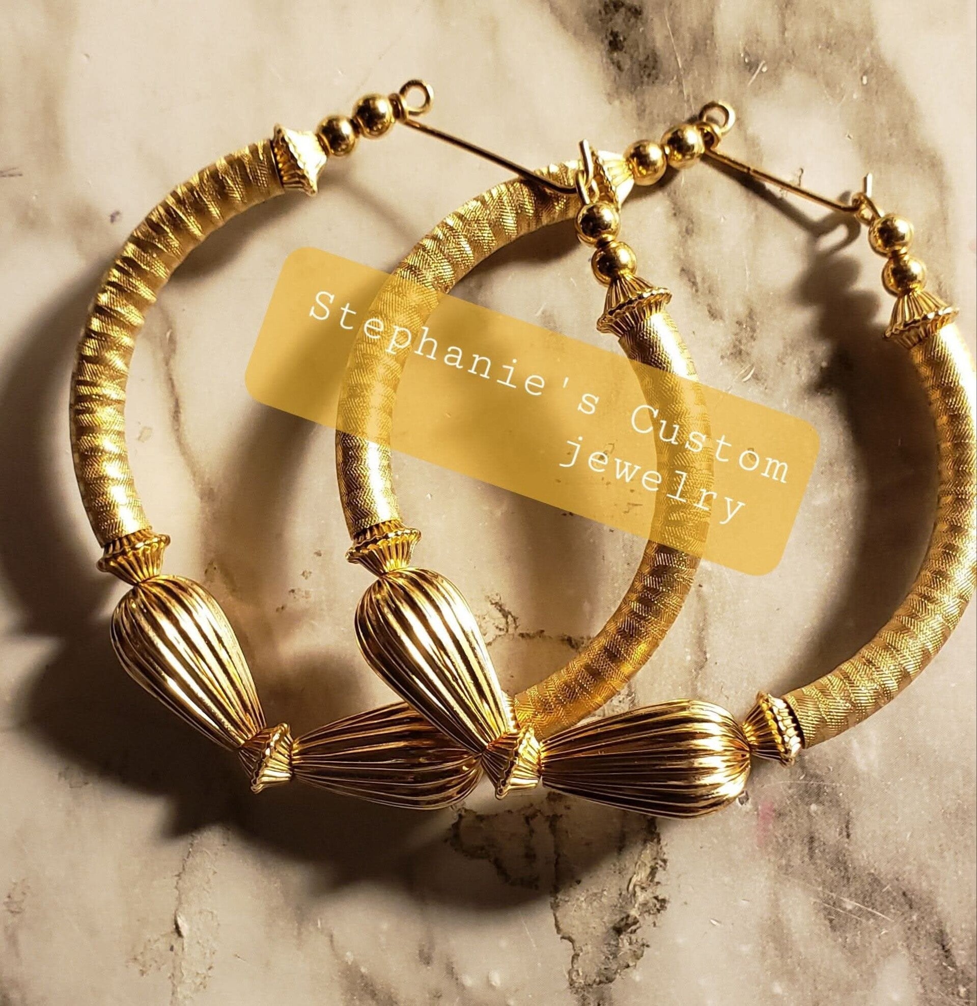 Bangle style earrings