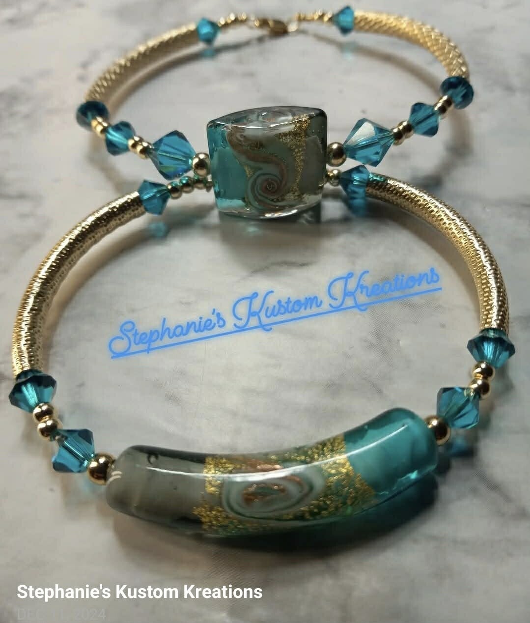 Murano 2pc Bangle Set