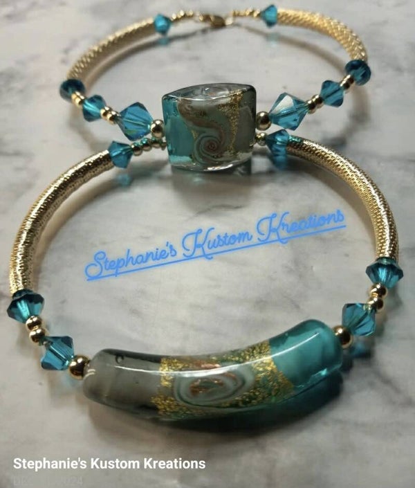 Murano 2pc Bangle Set