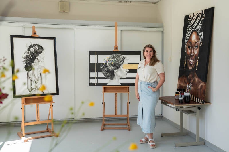 Route van de kunst Laura Boudesteijn