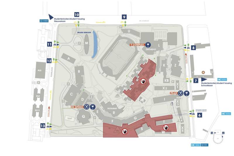 Campus map