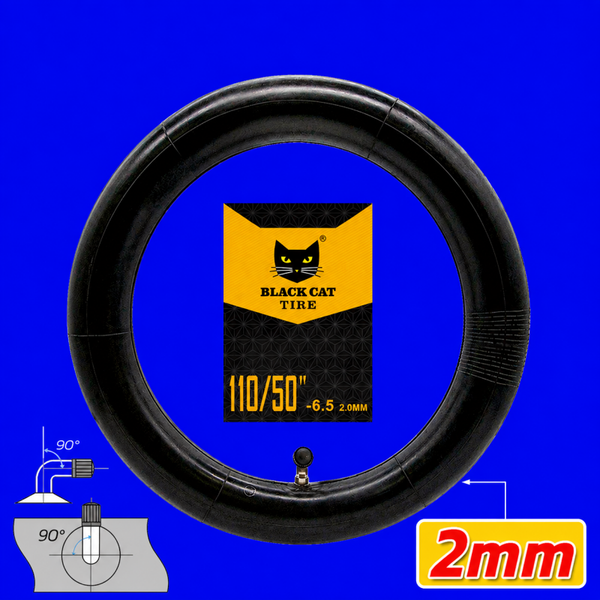 Chambre à air  110/50-6.5 TR87 Black Cat Premium 2 mm