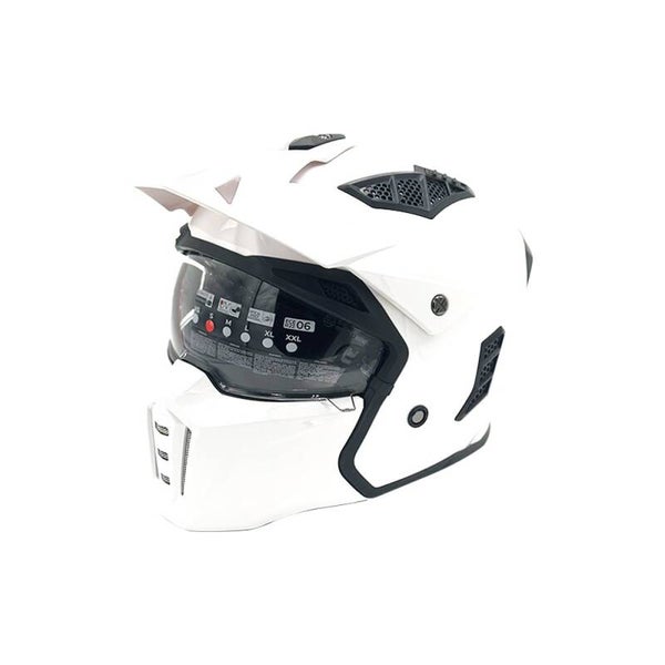 Casque street Trooper (taille S à XL) - blanc