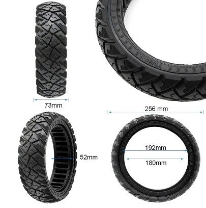 Ulip 70/60-7 5 diamant tout-terrain pneu solide Ninebot Segway ZT3