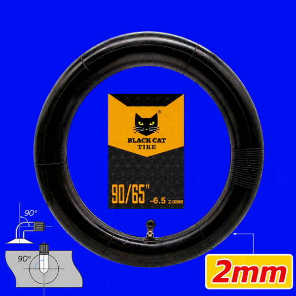 Chambre à air  90/65-6.5 TR87 Black Cat Premium 2 mm