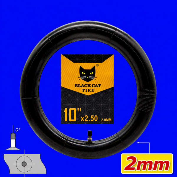 Chambre à air 10x2.50 Black Cat Premium 2 mm