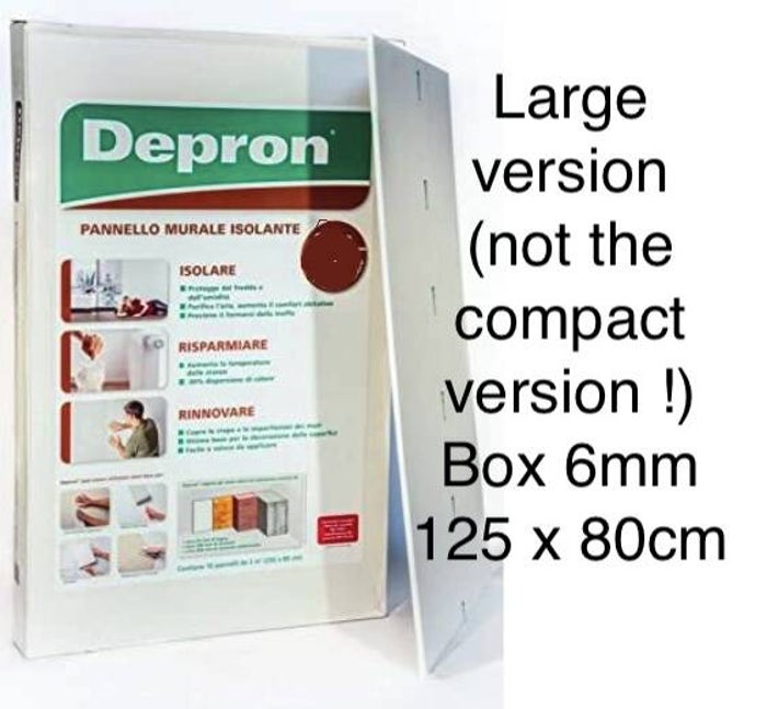 Depron 1 Full Box - 20 pcs/20m2 foamboard 6mm (G6) white ± 80x125cm  (31,5x49) XL | RCLeo.com
