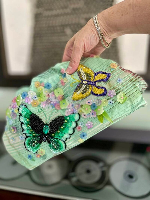 Butterfly & Flowers