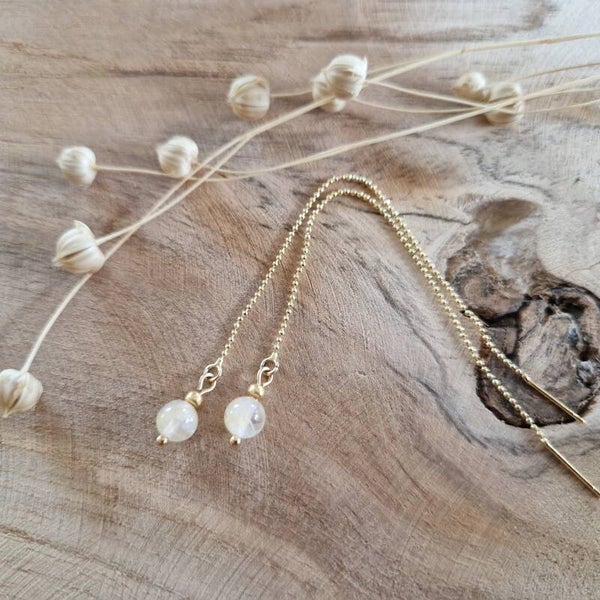 Oorbellen golden healer - goud