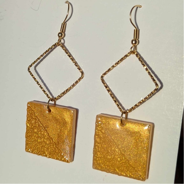 Boucles d'oreille BALI doré