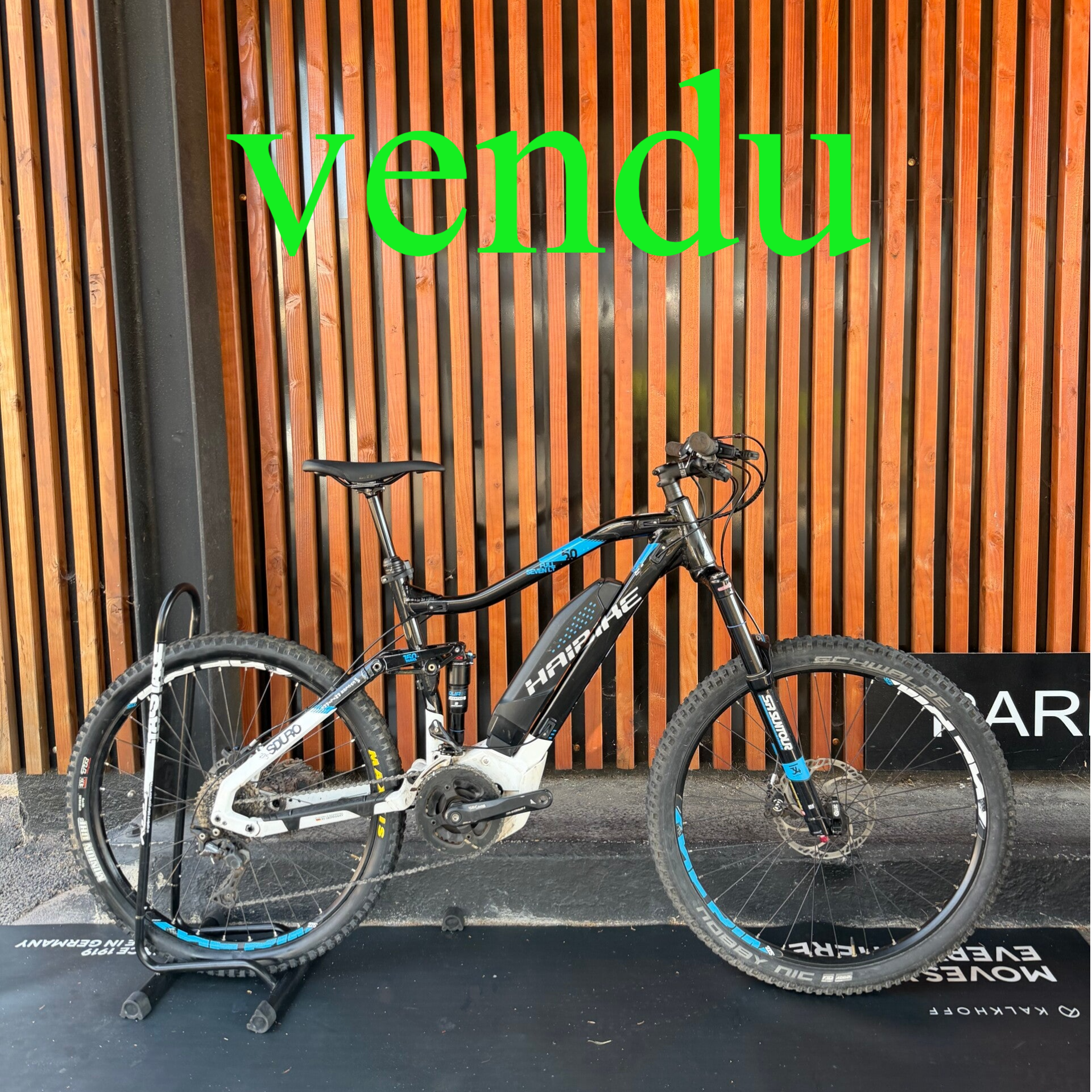 Haibike AllMtn 5.0 – VTT électrique tout suspendu - Taille L