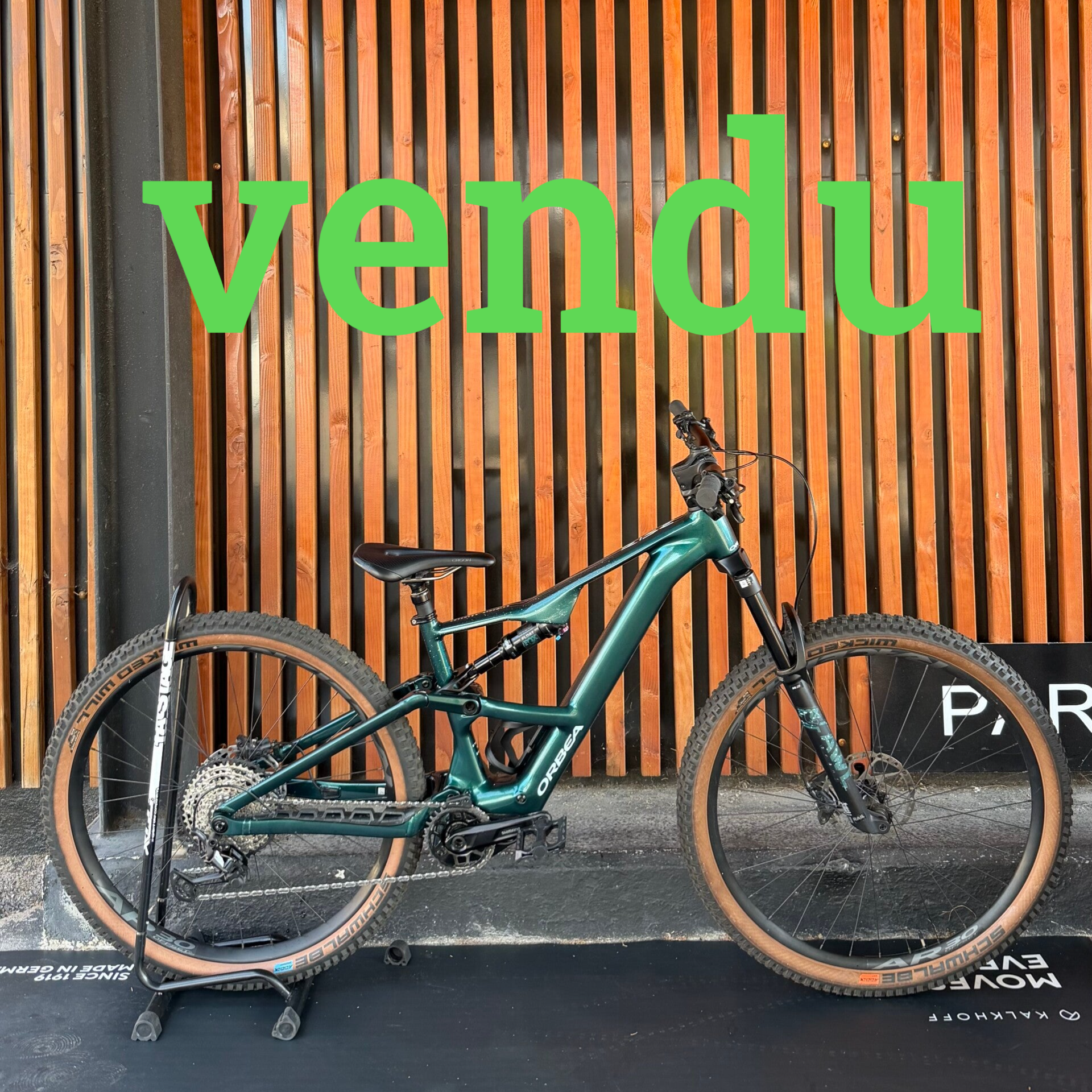 Orbea Rise – VTT électrique tout suspendu                  -     Taille L