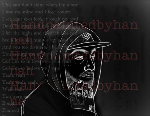 Mac Miller “Congratulations” letter portrait