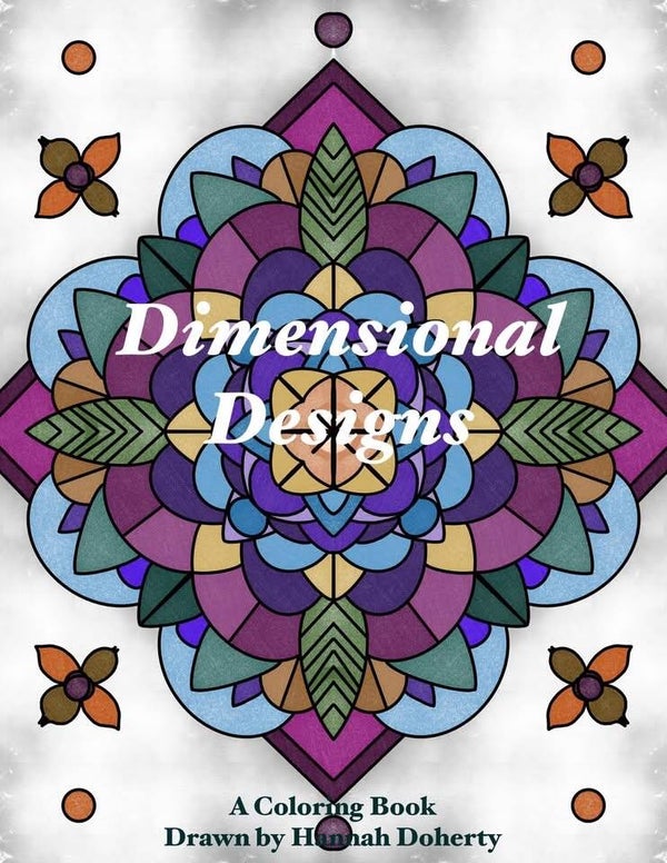 Dimensional Designs - A Coloring Book